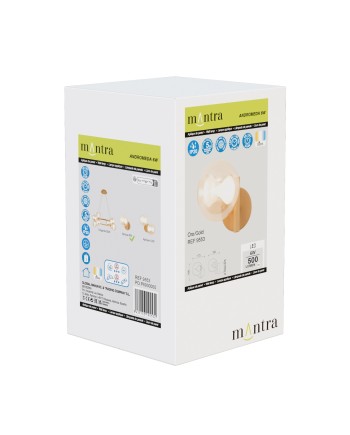 ANDRÓMEDA * APLIQUE 1L - ORO